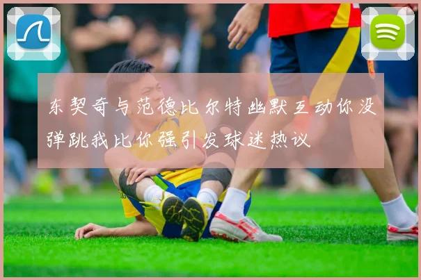 东契奇与范德比尔特幽默互动你没弹跳我比你强引发球迷热议